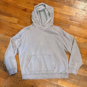 Gray Hooded Sweatshirt